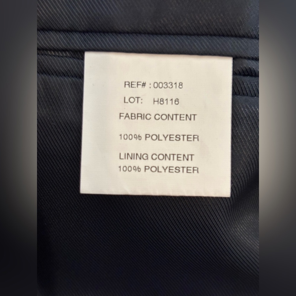 RJ Classics Hampton Show Coat Navy Youth 14S Equestrian Riding Jacket 3 Button - Picture 9 of 10